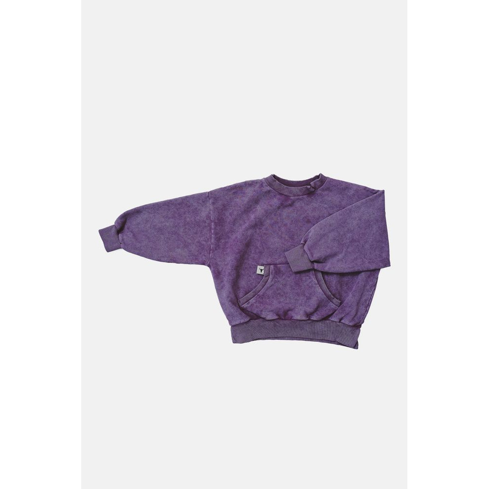 Purple Vintage Sweatshirt Booso mamokup.pl